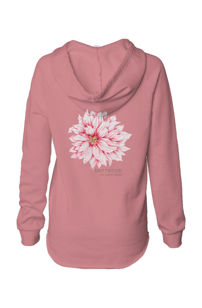 Chrysanthemum Lightweight Wash Hooded Sweatshirt